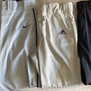 5 PAIR OF BASEBALL PANTS